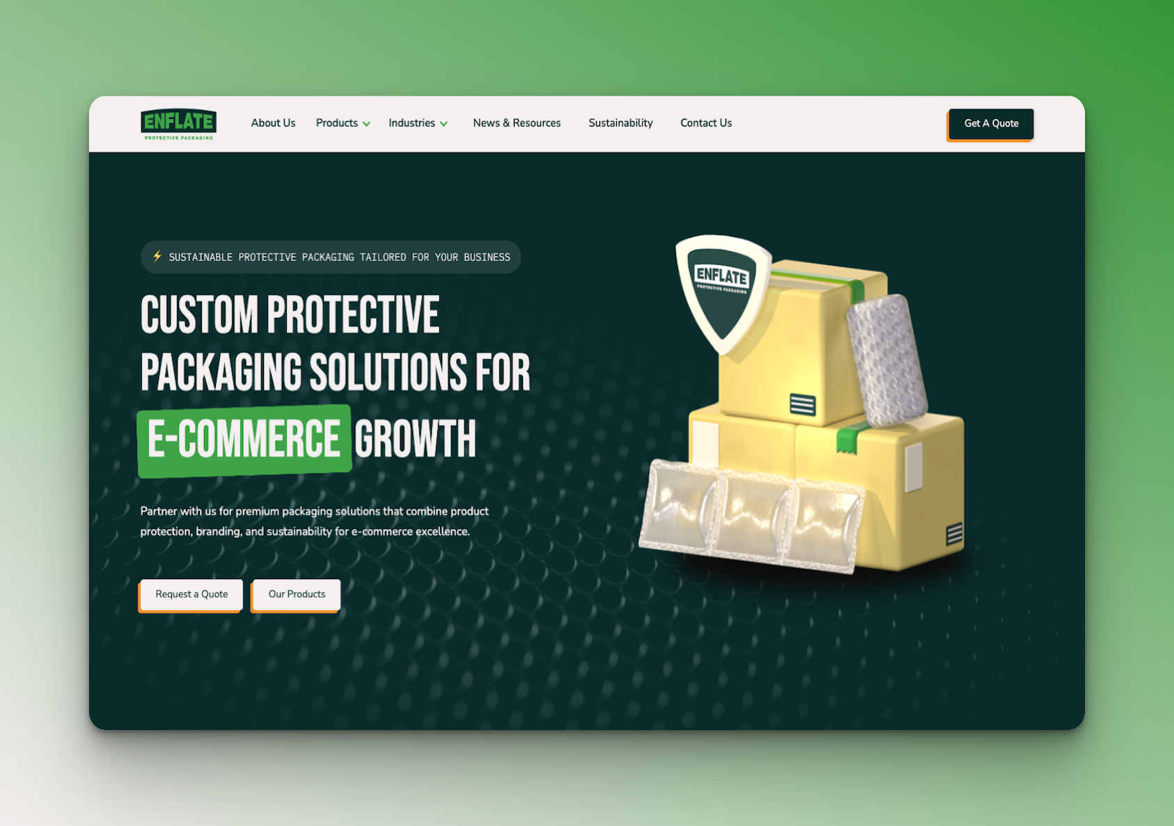 Enflate Protective Packaging